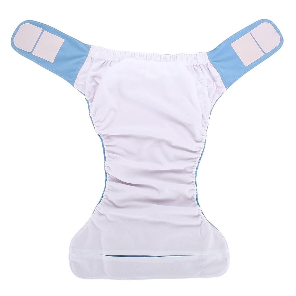 Minifinker Couche de poche adulte Housse de couche lavable pour adulte, couche-culotte réglable