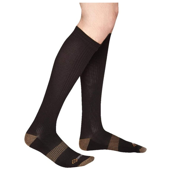 Copper88 Knee High Moderate Compression Socks - Ladies Size 6-9
