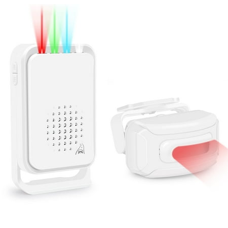 GREENCYCLE Wireless Motion Sensor Alarm  IP64 Waterproof 350M Long-range Split Driveway Alarm  Door Entry Door Bell Chime for Business Home Security price history on PriceWatchPro
