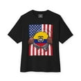 thumbnail image 2 of Ecuador Flag + USA Flag Pride T-shirt | Ecuadorian + American Flag Rip 4th Of July | Funny Viral Latino Tees | Unisex - 4 Colors, 2 of 8