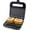 GP0401B, variant on PETGLE Electric Sandwich, Panini and Waffle Maker Set with 3 Removable Non-Stick Plates, 750 Watts, Perfect for Grilled Cheese, Tuna Melts, Burgers, Steaks and Snacks, Black GPI202B