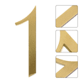 thumbnail image 3 of 1pc Copper Door Number House Number Mailbox Number Street Address Number, 3 of 7