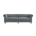 thumbnail image 6 of Shabby Chic Audriana Sofa, Dark Grey Linen, 6 of 8