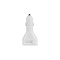 thumbnail image 2 of [Quad Port] iFlash 9.6A Car Charger for Apple iPad Pro / Air / mini / iPhone 7 / 7 Plus / 6S Plus / 6 Plus / 6S / 6 / & Samsung Galaxy S7 Edge / S6 Plus / S5 Note 3/4/5/ Galaxy Tab 3/4/Pro/S (White), 2 of 5