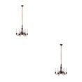 thumbnail image 3 of Matsuzay Mini candelabros en miniatura, modelo de construcción decorativo, Kit DIY, de arena, muebles de juguete, accesorios, juguetes para juego de A 2piezas Matsuzay CBP231060, 3 of 5