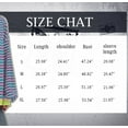 thumbnail image 7 of Women Oversized Striped Color Block Long Sleeve Crew Neck Sweatshirt Casual Loose Pullover Y2K Shirt Top, 7 of 7