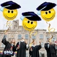 thumbnail image 3 of PMU 31" Congrats Neon Grad Balloon – Graduation Party Foil Balloon Decoration for School, College & Graduation Celebration Events, 3 of 7