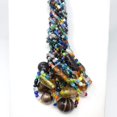 thumbnail image 5 of 27" Multicolor with Black Glass Bead Necklace (Dozen)- 12 Necklaces/ 1 Dozen, 5 of 5