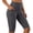 Dark Gray, variant on Fmbrln Womens Gym Yoga Shorts Comfy Biker Shorts Soft Stretchy Workout Running Shorts with Pockets