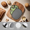 thumbnail image 4 of Naloa Cute Panda Bear In Greenery Forest Silicone Pot Holders, Oven Mitts Heat Resistant Hot Pads, Non Slip Pot Holder for Kitchen Baking and Cooking 9.4 x 7.5 Inches, 4 of 7
