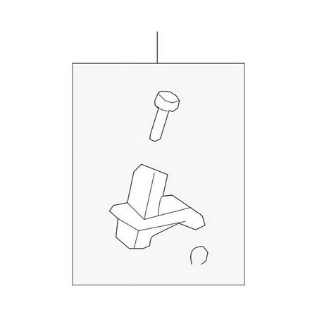 Genuine OE Toyota Lock Lever - 72058-0E010-C0