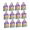 thumbnail image 4 of 12 bolsas de regalo de Pascua reutilizables para huevos de Pascua y decoraciones de Pascua. Violeta, 4 of 9