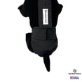 thumbnail image 3 of Barkertime Charcoal Gray Escape-Proof Washable Dog Diaper Overall - Made in USA, 3 of 6