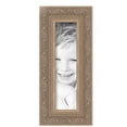 thumbnail image 2 of ArtToFrames 4" x 15" Majestic  Silver Picture Frame, 4x15 inch Gold Wood Poster Frame (WOM-5121), 4 Pack, 2 of 6