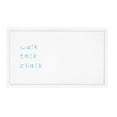 Sunnydaze 36" x 24" Dry Erase Whiteboard for Wall