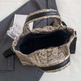 thumbnail image 3 of Bolso informal de nailon de gran capacidad para mujer para viaje, trabajo, shopper (champagne), 3 of 9