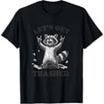 thumbnail image 1 of Let's Get Trashed Mapache Meme Humor Beer Drinking Camiseta, 1 of 2