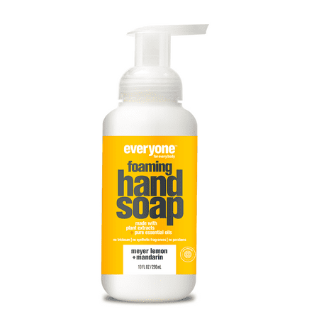 (3 pack) Everyone Foaming Hand Soap, EWG Verified, Lemon & Mandarin, 10