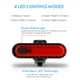 thumbnail image 3 of Paquete de 2 luces traseras para bicicleta de montaña, luces traseras recargables USB ultrabrillantes, Led alto rojo, 3 of 9