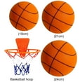 thumbnail image 2 of Indoor Silent Basketball Mute Dribbling Basketball Lightweight High-Resilience Bouncing Basketball with Hoops 8cm/21cm/24cm, 2 of 10