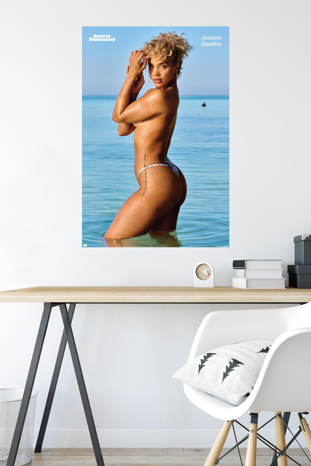 Sports Illustrated: Swimsuit Edition - Jasmine Sanders 22 Wall Poster, 22.375" x 34"