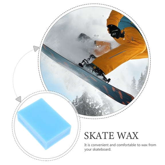 RENACLIPY Ski Wax for Smooth Sliding and Enhanced Performance, Convenient Application for All Ski Types