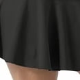 thumbnail image 4 of Falda de tenis plisada de talle alto bolsillo lateral de falda para el ocio, 4 of 8