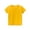 Yellow, variant on Splozh Toddler Girl Shirts Toddler Girls Boys Short Sleeve Basic T Shirt Casual Tees Shirt Tops Solid Color Summer Tops White,2 Years