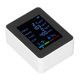 thumbnail image 4 of Multifuncional 6 EN 1 Medidor de CO2 Monitor de del Aire Temperatura PM2.5 Detector TVOC HCHO CARGA USB COMPACTO PORTÁL, 4 of 7