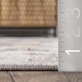thumbnail image 2 of nuLOOM Mindy Faded Contemporary Tiles Fringe Area Rug, 4' x 6', Beige, 2 of 9