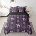 thumbnail image 2 of Feelyou Aztec Damask Bedding Comforter Set 7pcs, Rustic Cowgirl Cowboy King Bedding Sets, 2 of 8