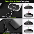 thumbnail image 4 of Azrra Adjustable Crossbody Cell Phone Lanyard for iPhone with Phone Tethers & Retractable ID Badge Card Holder, 4 of 6