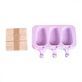 thumbnail image 1 of Silicone Homemade Ice Popsicles Ice Boxes Popsicle and Home Cartoon Models, 1 of 3