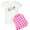 With Pink Pant, variant on CafePress - Mimi Pajamas - Women's Short Sleeve Print T-Shirt and Pants Light Cotton Pajama Set