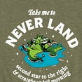 thumbnail image 3 of Disney - Peter Pan - Take Me to Neverland - Second Star to the Right - Toddler And Youth Short Sleeve Graphic T-Shirt, 3 of 5
