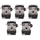 thumbnail image 1 of 5X Interruptor de Presión Control Compresor de Aire 140-175 PsI 4 Puertos Servicio Pesado 26 AmP Negro, 1 of 5