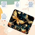 thumbnail image 3 of Alfombrilla de ratón con diseño de libélula y luz, personalizada, con textura premium, base de goma antideslizante, tamaño pequeño, 21 x 25 cm, 3 of 7