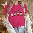thumbnail image 5 of Valentines Tops for Women Cute Gnome Graphic Tees Round Neck Short Sleeve Blouse Valentine Teacher Shirt Spring Blouses for Women 2026, 5 of 7