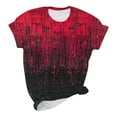 thumbnail image 6 of Casual Summer Tops for Women Over 50 Red Shirts for Women Casual Summer Clothes for Women 2025 Vacation Cruise Petite, 6 of 7