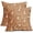 Orange, variant on Fall Pumpkin Pillow Covers 18x18 Set of 2 Autumn Themed Thanksgiving Harvest Orange Print Decorative Throw Pillows Outdoor PillowCase Farmhouse Linen Cushion Case Decor for Home Sofa Couch Bed