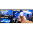 thumbnail image 3 of Biltek 3.3' ft Blue Motorhome RV Night Light Remote Controlled LED Strip Lighting SMD3528 Wall Plug - Motorhome Boat Cabin Lighting, Yacht Compartment Lighting, Interior Waterproof DIY 110V-220V, 3 of 6