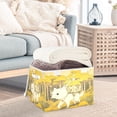 thumbnail image 5 of 16.5x12.6x11.8in Foldable Flip-Top Storage Bin, Dustproof Magic Tape Closure, Ideal for Home & Toy Organization，A Black Eyes Dog, 5 of 7