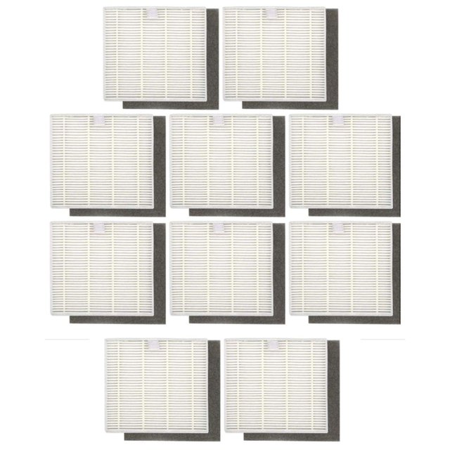 Filtro Hepa para Robot aspirador de 10 piezas, compatible con filtros de esponja Ilife V8 V8s