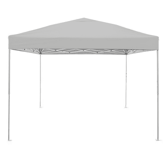 Garden Winds Custom Fit Replacement Canopy Top Cover Compatible with The Belavi 10' X 10' Instant Pop Up - Upgraded Performance RIPLOCK 350 Fabric - Slate Gray