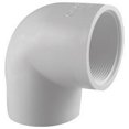thumbnail image 1 of Schedule 40 PVC Ell, 90-Degree, White, 2 In. FPT - PVC 02301 1600HA, 1 of 1