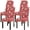 #3, variant on (Set of 6) Stretch Dining Chair Covers Xmas Christmas Party Banquet Seat Protector Decor