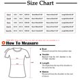 thumbnail image 3 of LYXSSBYX Womens Tops Plus Size Low High Top Clearance Women Casual Printing V-Neck Short Sleeve Long T-Shirt Blouse Top, 3 of 5