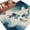 Blue Beige, variant on Area Rugs for Living Room Bedroom, Navy Blue Fish 4'x6' Rug Washable Carpet Runner Indoor Outdoor, Nautical Coastal Summer Ocean Modern Art Non Slip Accent Floor Mats Rug for Kitchen, Office
