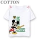 thumbnail image 3 of Camiseta de algodón para niños, ropa de moda para niños, camisetas de verano para niñas de manga corta con dibujos animados de Disney Mickey Mouse, camisetas para bebés, 3 of 5