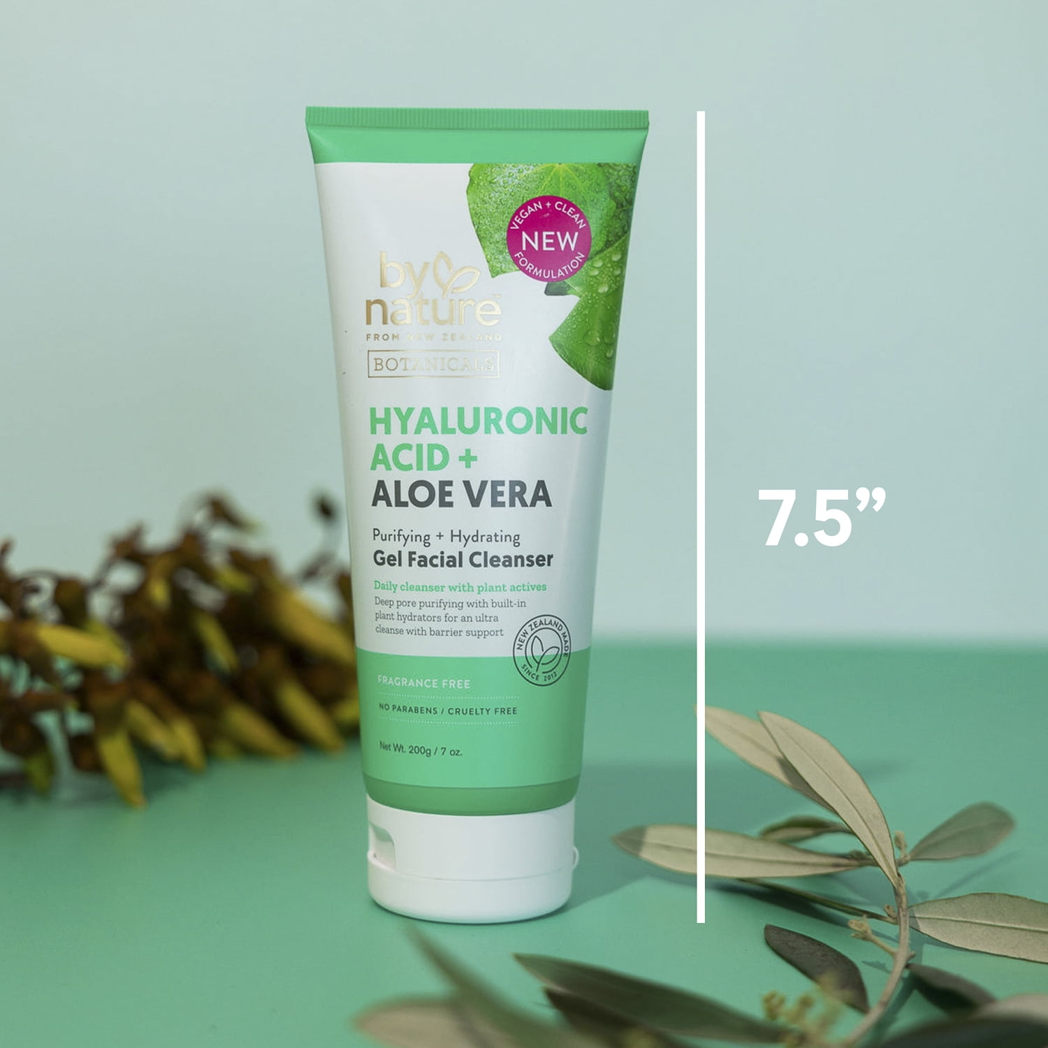 By Nature From New Zealand Hyaluronic Acid + Aloe Vera Purifying